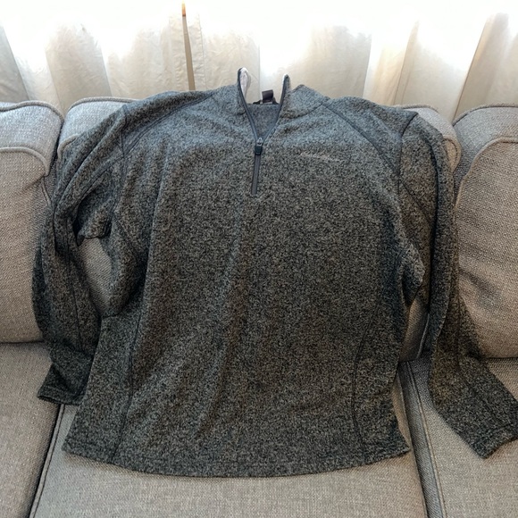 Worn once Eddie Bauer men’s zip up sweatshirt - Picture 5 of 5